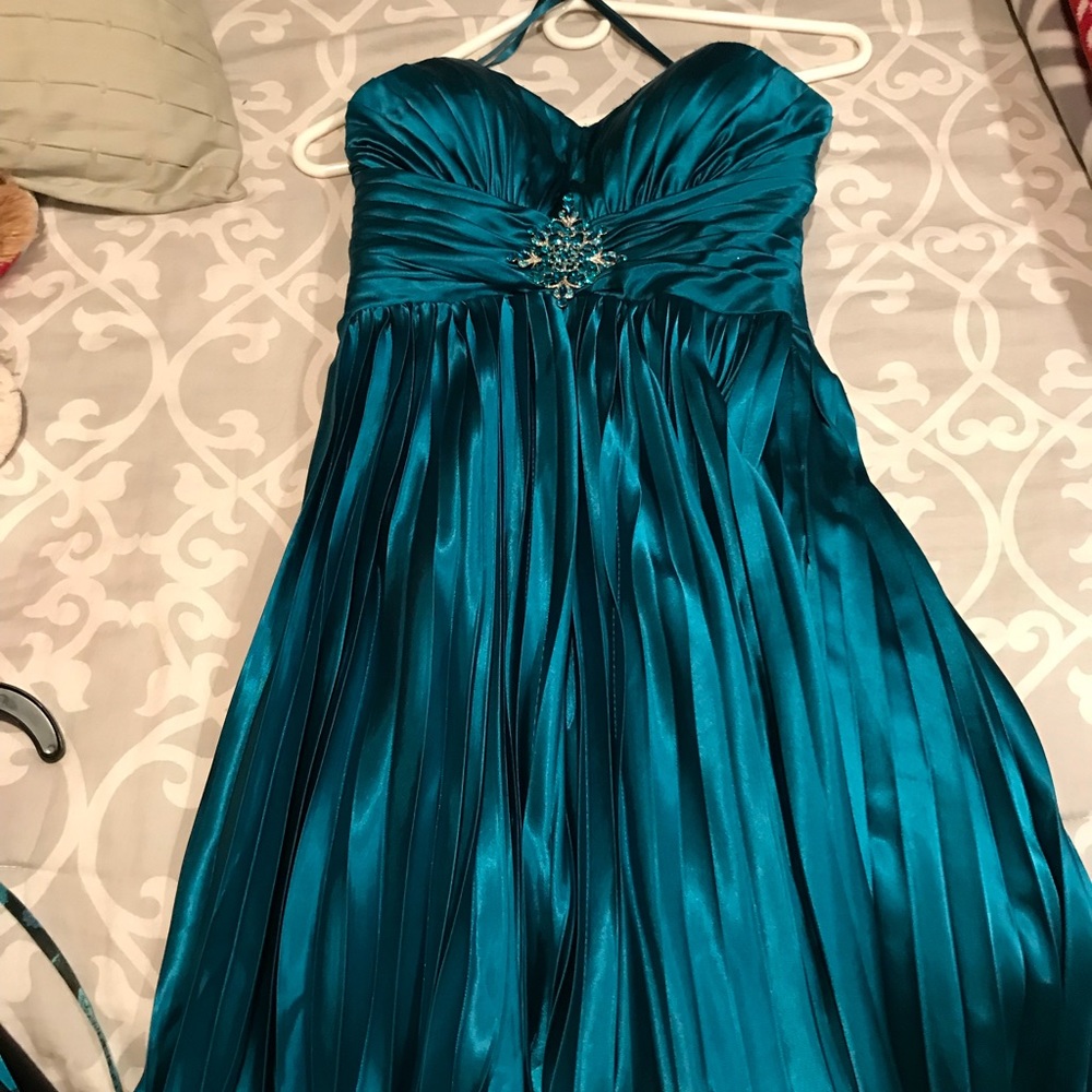 Blue dress